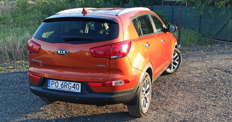 Kia Sportage cena 54800 przebieg: 135300, rok produkcji 2014 z Poznań małe 121